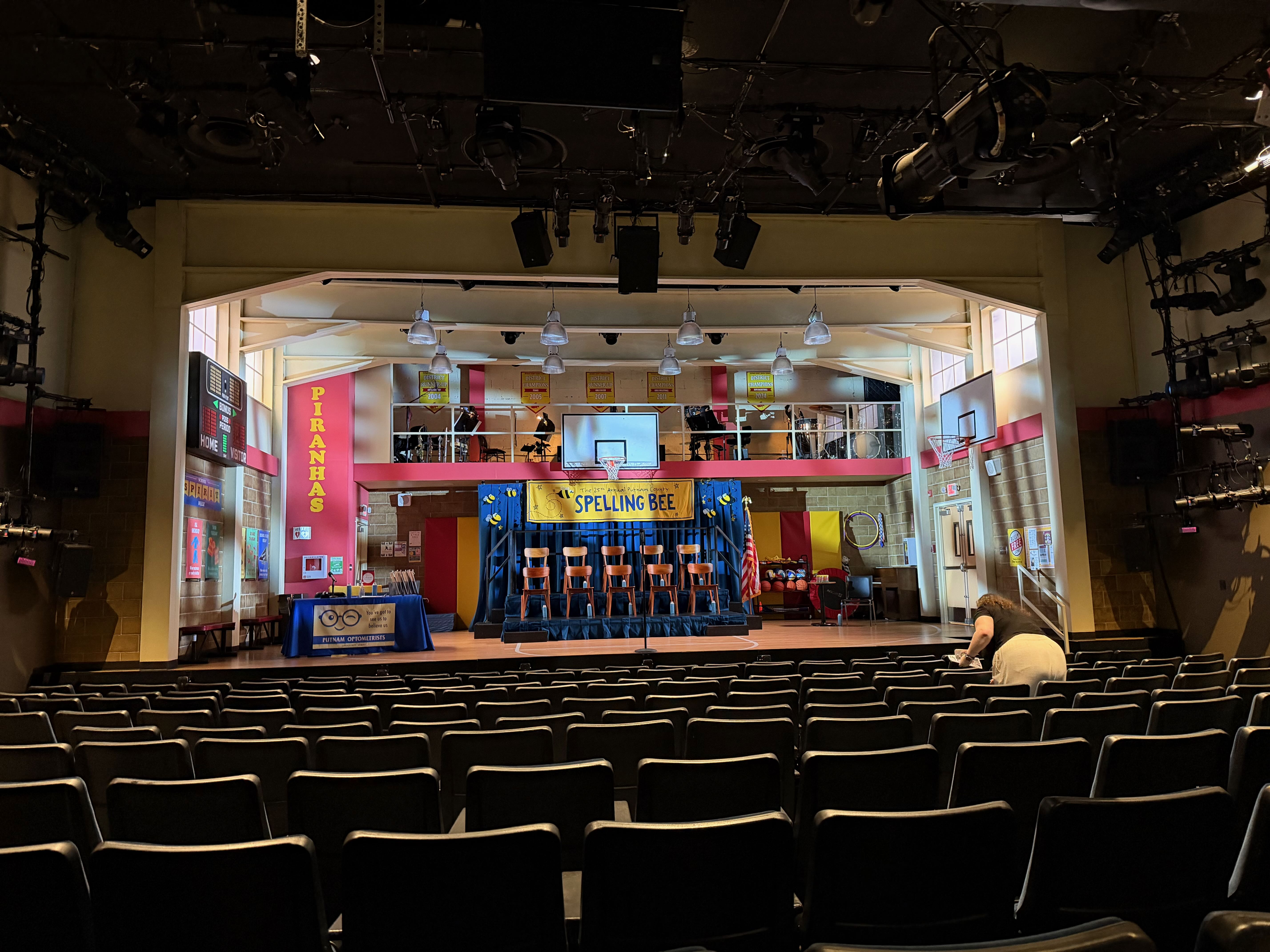 The Spelling Bee (We get there early)