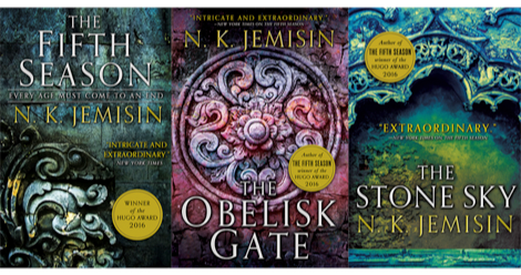 The Broken Earth Trilogy by N. K. Jemisin.